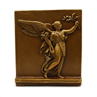 Angel of Peace Wall Plaque - 24-inch — Bronze finish