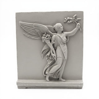 Angel of Peace Wall Plaque - 24-inch — Limestone finish