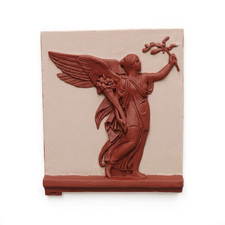 Angel of Peace Wall Plaque - 24-inch — Rust finish