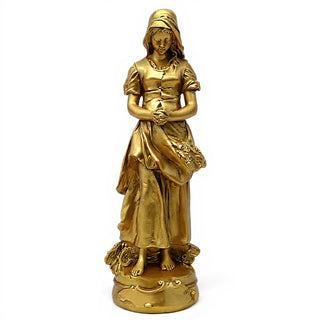 Saint Joan of Arc Statue - 28-inch — Antique Gold finish