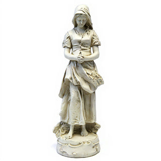 Saint Joan of Arc Statue - 28-inch — Antique White finish