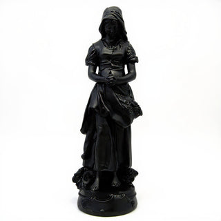 Saint Joan of Arc Statue - 28-inch — Flat Black finish