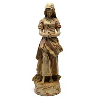 Saint Joan of Arc Statue - 28-inch — Gothic Stone finish