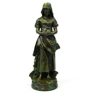 Saint Joan of Arc Statue - 28-inch — Green Bronze finish