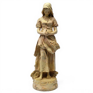 Saint Joan of Arc Statue - 28-inch — Museum Terracotta finish