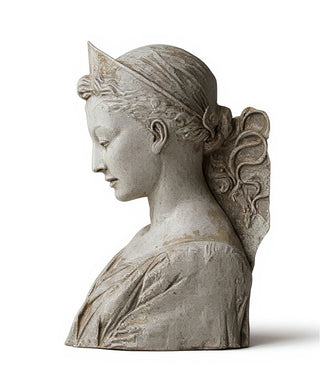 Saint Cecilia Plaque-Lg. Statue - 21-inch