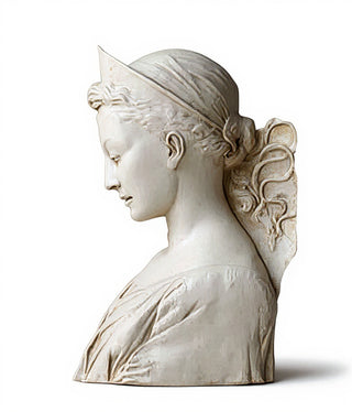 Saint Cecilia Plaque-Lg. Statue - 21-inch