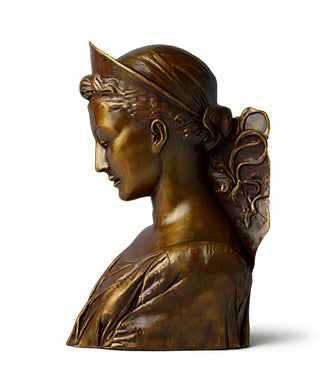 Saint Cecilia Plaque-Lg. Statue - 21-inch