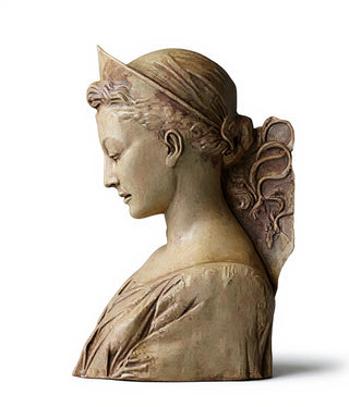 Saint Cecilia Plaque-Lg. Statue - 21-inch