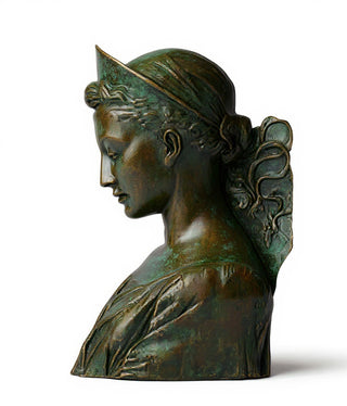 Saint Cecilia Plaque-Lg. Statue - 21-inch