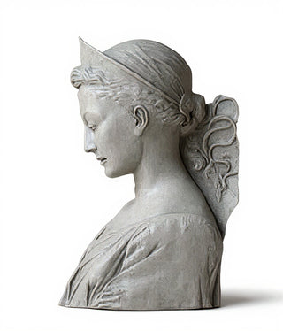 Saint Cecilia Plaque-Lg. Statue - 21-inch
