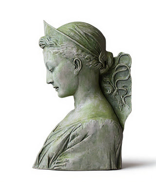 Saint Cecilia Plaque-Lg. Statue - 21-inch