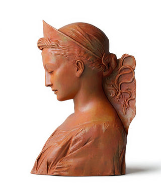 Saint Cecilia Plaque-Lg. Statue - 21-inch