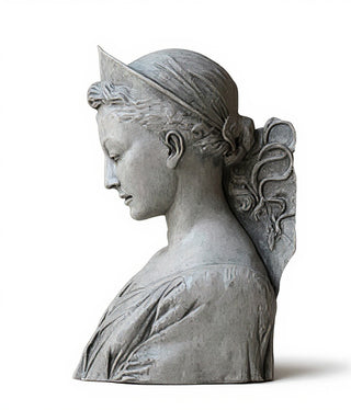 Saint Cecilia Plaque-Lg. Statue - 21-inch