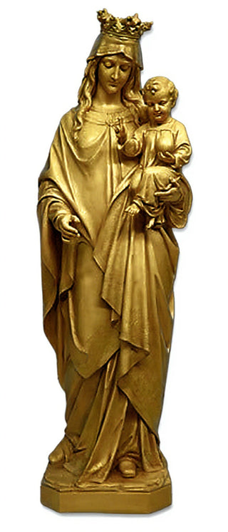 Blessed Virgin Mary & Child Statue - 65-inch