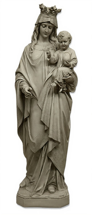 Blessed Virgin Mary & Child Statue - 65-inch