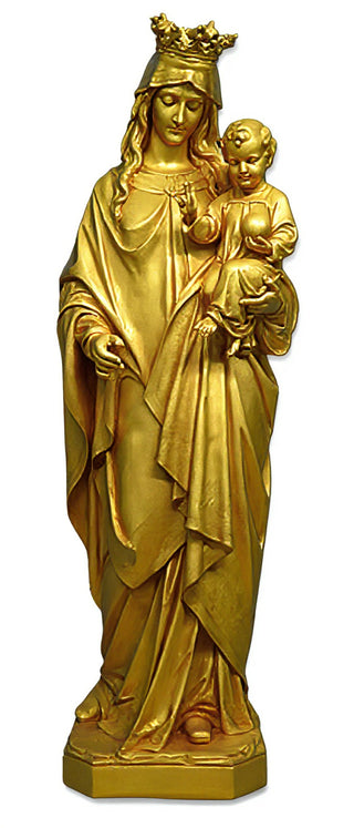 Blessed Virgin Mary & Child Statue - 65-inch