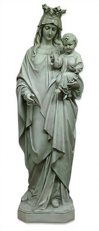 Blessed Virgin Mary & Child Statue - 65-inch