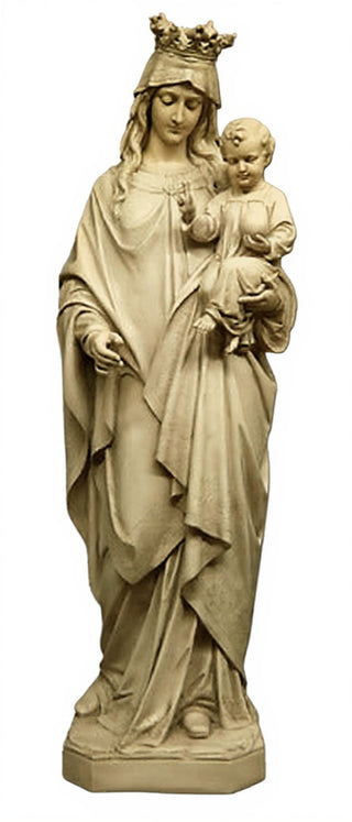 Blessed Virgin Mary & Child Statue - 65-inch