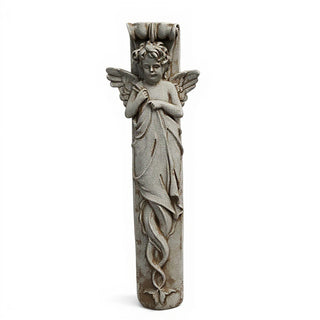 Palazzo Angel Wall Relief - 33-inch — Antique Stone finish