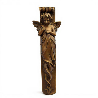 Palazzo Angel Wall Relief - 33-inch — Bronze finish