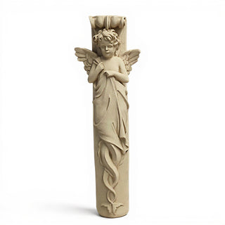 Palazzo Angel Wall Relief - 33-inch — Dusted Sand finish