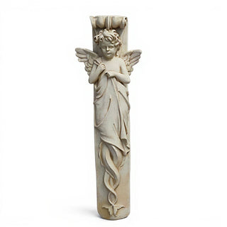 Palazzo Angel Wall Relief - 33-inch — Museum Terracotta finish