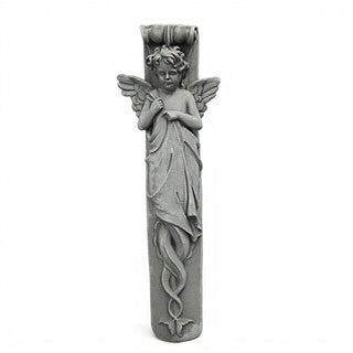 Palazzo Angel Wall Relief - 33-inch — Old Stone finish