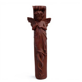 Palazzo Angel Wall Relief - 33-inch — Rust finish