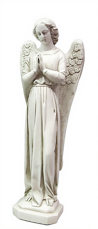 Angel Cari Hands Prayer Statue - 21-inch