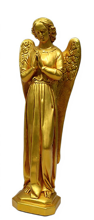 Angel Cari Hands Prayer Statue - 21-inch