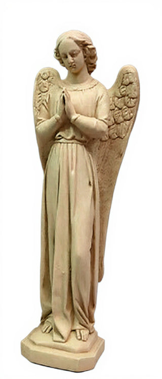 Angel Cari Hands Prayer Statue - 21-inch