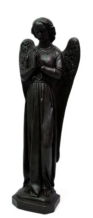 Angel Cari Hands Prayer Statue - 21-inch