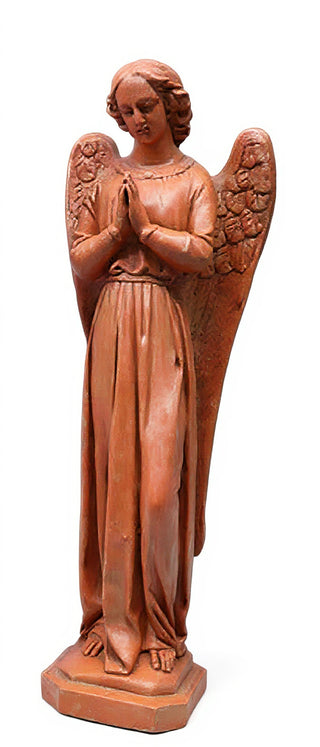 Angel Cari Hands Prayer Statue - 21-inch