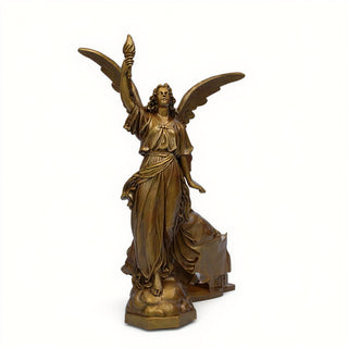 Angel of Light, Right Statue - 120-inch — Bronze finish
