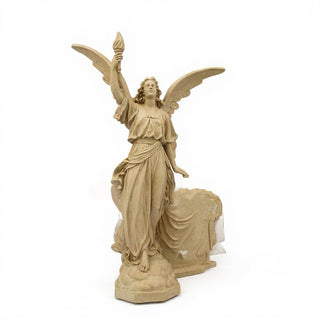 Angel of Light, Right Statue - 120-inch — Dusted Sand finish