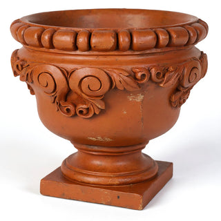 Monecello Curl Urn Planter — Metro finish