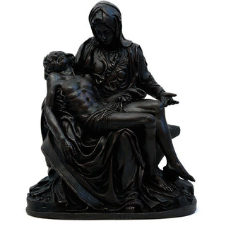 Pietà Statue - 14-inch — Iron finish
