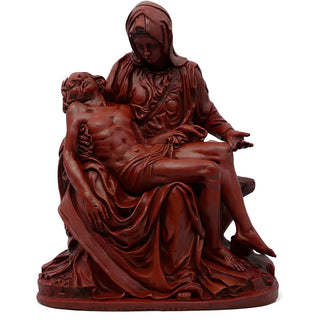 Pietà Statue - 14-inch — Rust finish