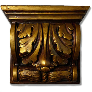 Scroll Hennsley Bracket — Bronze finish