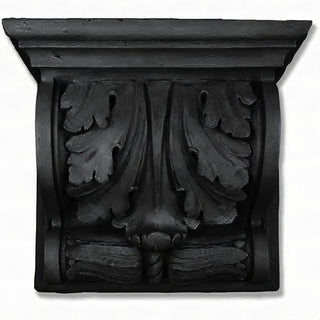 Scroll Hennsley Bracket — Dusted Black finish