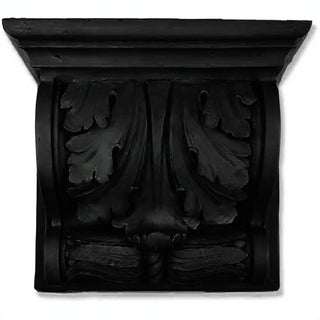 Scroll Hennsley Bracket — Flat Black finish