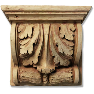 Scroll Hennsley Bracket — Gothic Stone finish