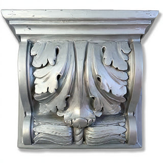 Scroll Hennsley Bracket — Silver finish