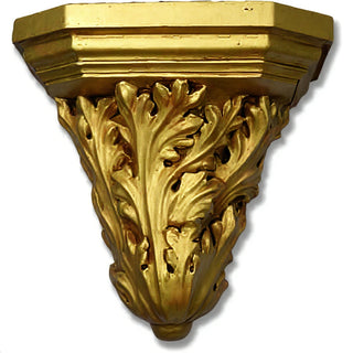 Leacher Bracket Wall Bracket — Antique Gold finish