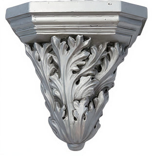 Leacher Bracket Wall Bracket — Antique Silver finish