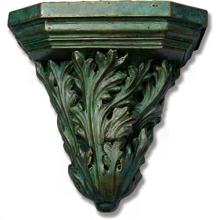 Leacher Bracket Wall Bracket — Green Bronze finish