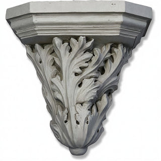 Leacher Bracket Wall Bracket — Limestone finish