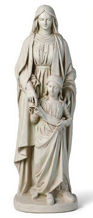 Saint Anne & Child Statue - 50-inch