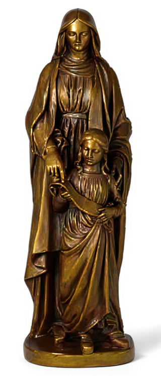 Saint Anne & Child Statue - 50-inch